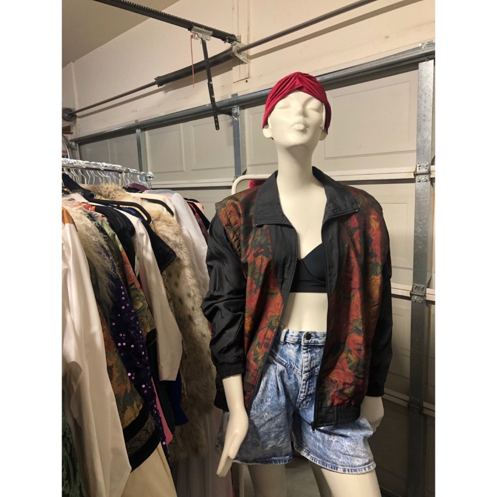 Vintage Suntera rose bomber